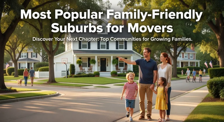 Most Popular Family-Friendly Suburbs for Movers