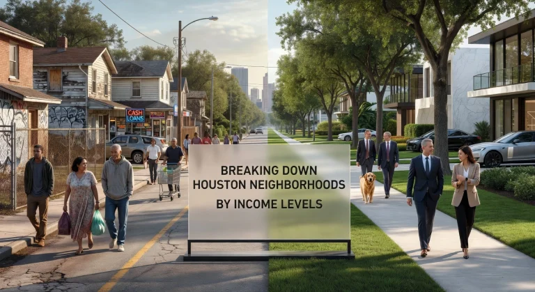 Breaking Down Houston Neighborhoods by Income Levels