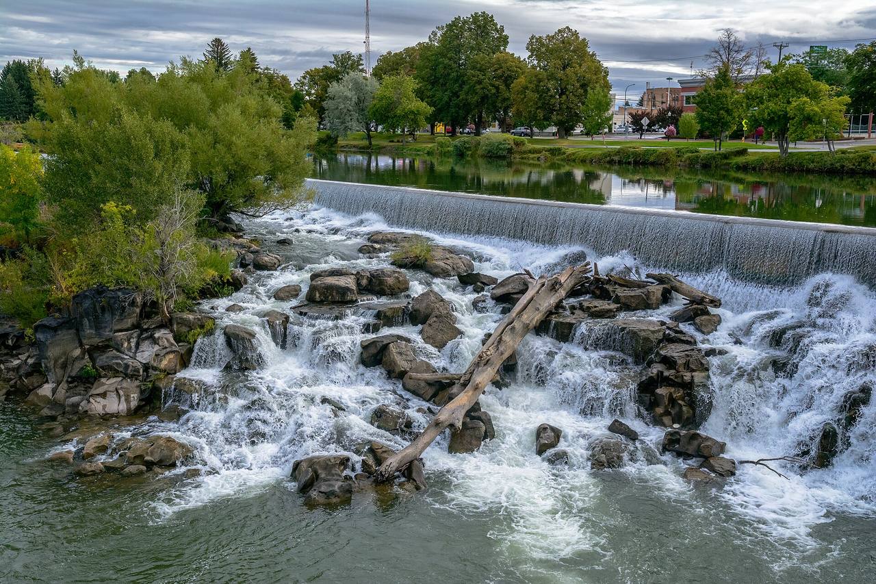 A trail near Idaho Falls